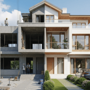 home renovation project interior